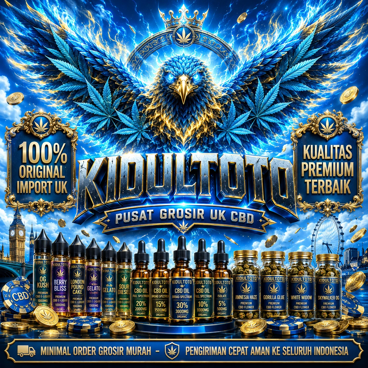 KIDULTOTO: Cbd Edge Pusat Grosir Vape Liquid Cannabis Dan Minyak Herbal Asli UK